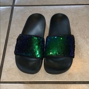2Way Sequin Mermaid Slides
